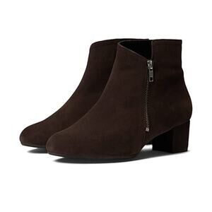 Eric Michael Womens Alexis Booties EU 39 US 8.5-9 Dark Brown Suede NWOB